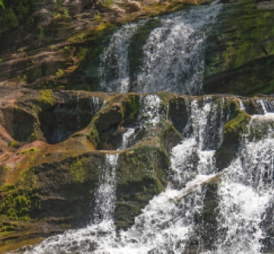 Cascada en Kent Falls