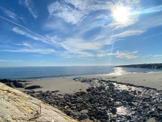 Vista al agua de Seaside Park